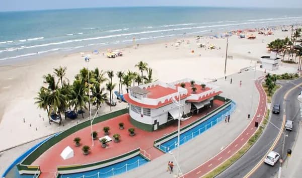 Apartamento Vista mar - Aviação, Praia Grande