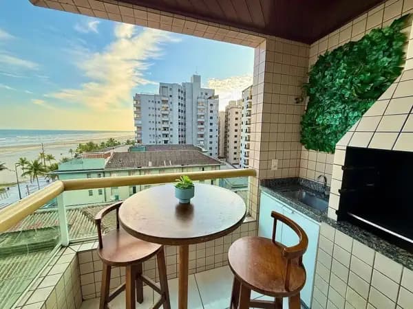 Apartamento Frente mar - Aviação, Praia Grande
