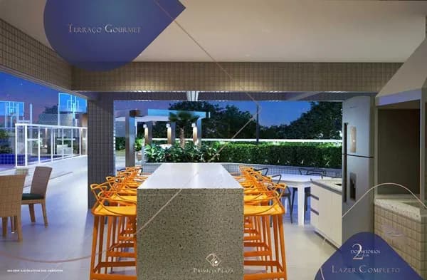 Apartamento 2 dormitórios - Guilhermina, Praia Grande