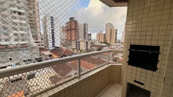 Apartamento Varanda gourmet - Aviação, Praia Grande