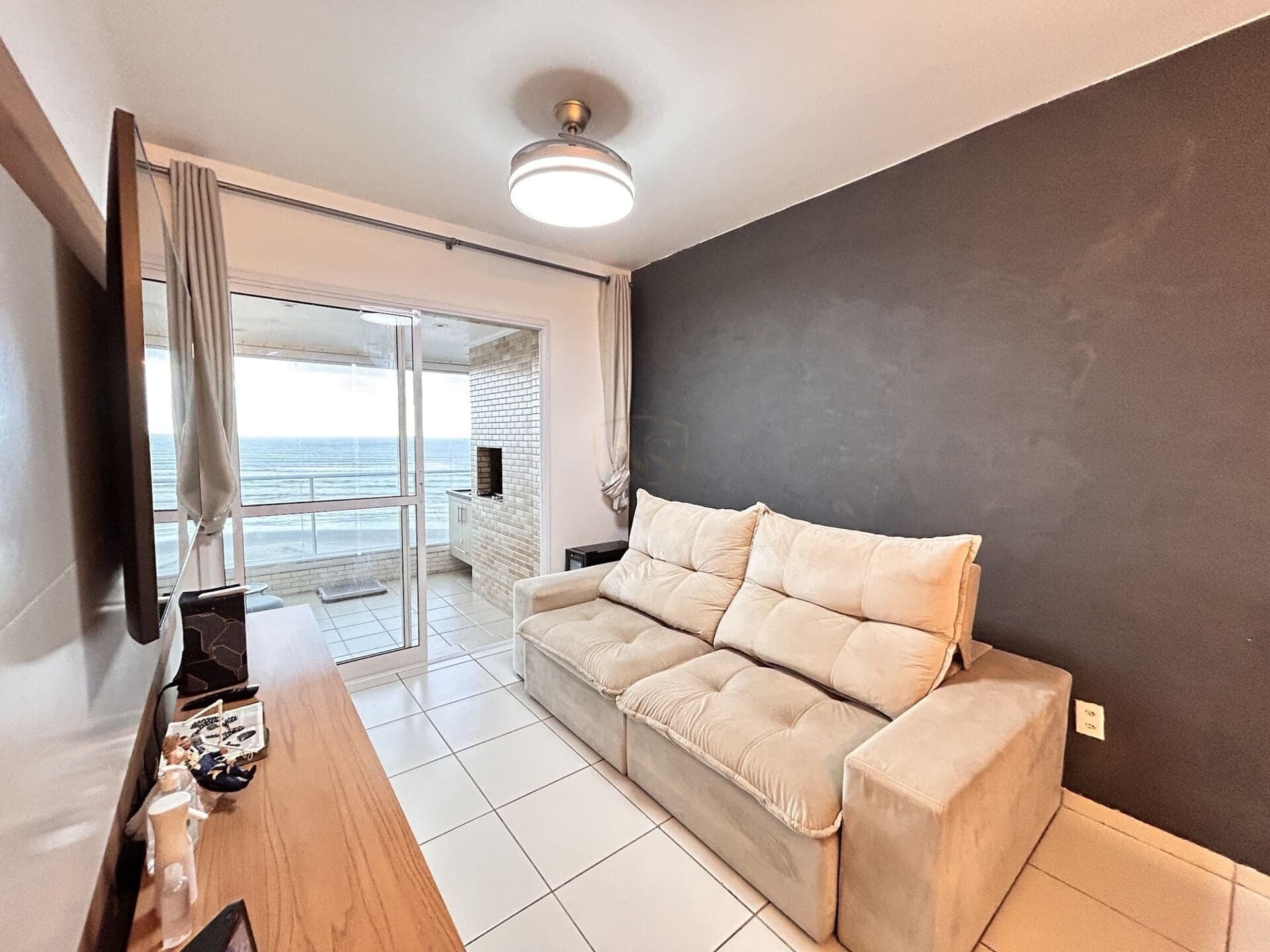 Apartamento Frente mar - Vila Mirim, Praia Grande