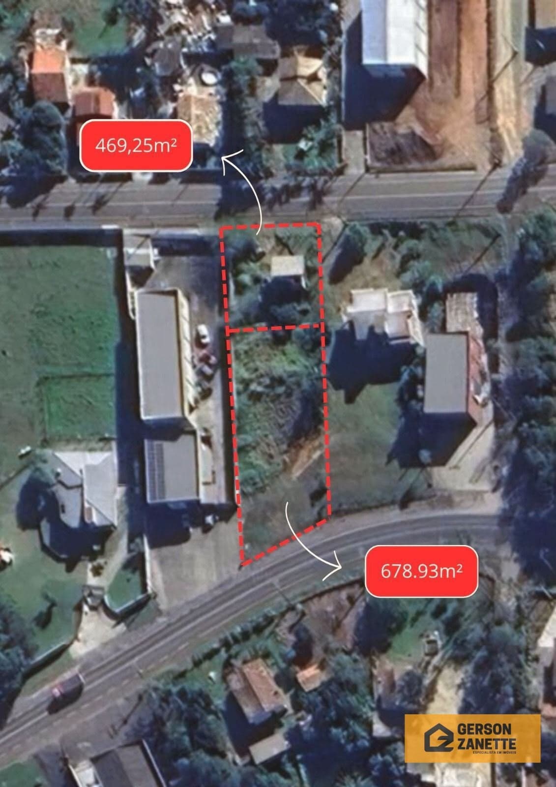 Terreno Comercial na Linha Anta – Criciúma/SC