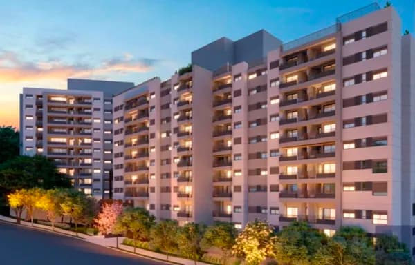 Apartamento 55m2, 02 Dorm (sendo 01 suíte) 01 vaga , Panamby