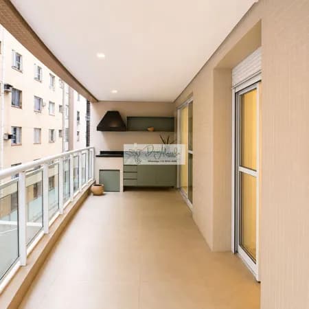 Apartamento à venda - 02 Quartos com suítes-Garagem demarcada-Varanda Gourmet com Churrasqueira-Boqueirão - Santos/SP