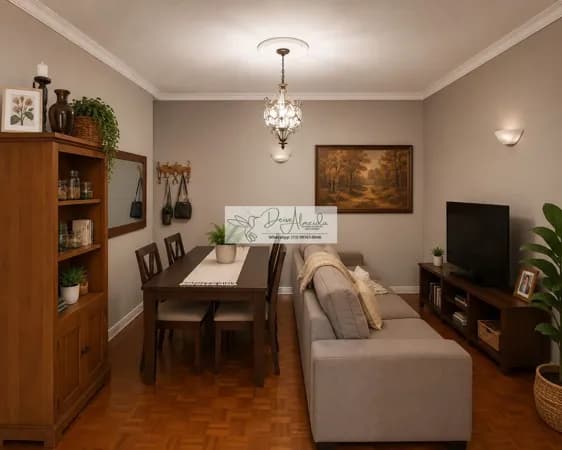 Apartamento à venda - 02 quartos - 02 banheiros- Próximo ao Super Centro Boqueirão em Santos/SP.