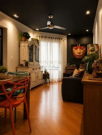Apartamento à venda 72 m² | 2 dormitórios | 2 banheiros | 1 vaga | Varanda no Condomínio Residencial Varandas — Encruzilhada, Santos/SP.