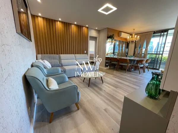 Luxuoso Apartamento Mobiliado em Condomínio Completo