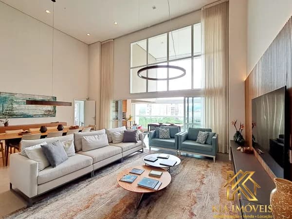 Apartamento mobiliado e decorado à venda em Alphaville