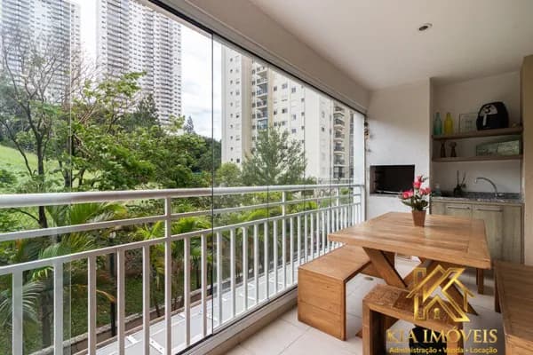 Apartamento à Venda no Condomínio Parque Barueri – 105m² | 3 Dorms | Varanda Gourmet | 2 Vagas