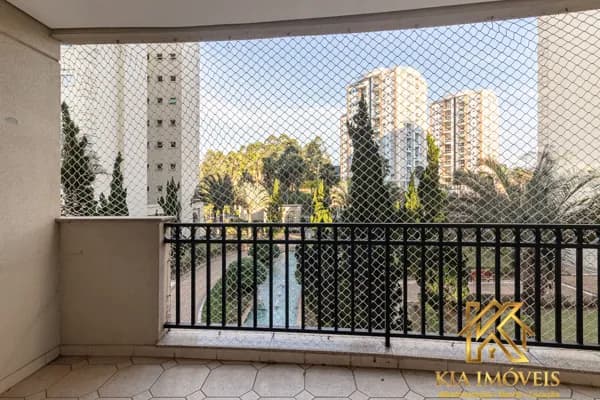 Apartamento Mobiliado para Locação no Condomínio Parque Tamboré – 139 m² | 3 Dormitórios | 2 Suítes