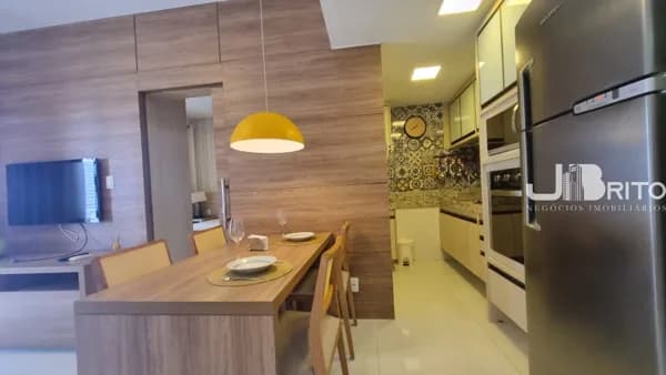 Mondial Salvador – 2 Suítes no Caminho das Árvores | 64m², Mobiliado e Andar Alto