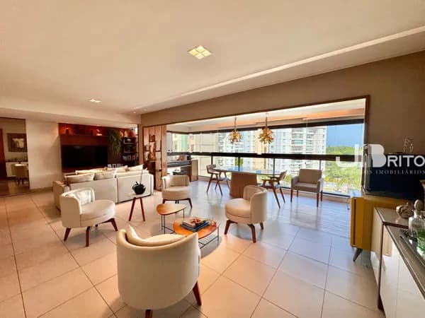 Apartamento de Alto Padrão no Alphaville I - Morada dos Príncipes | 141 m², 3 Suítes (Master com Closet), Nascente Total, Dependência, 2 Vagas