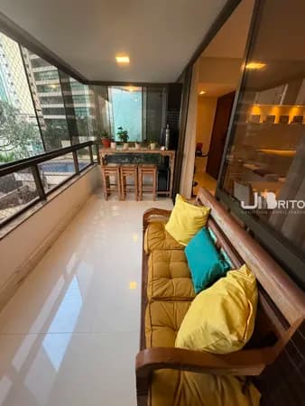 Apartamento 3 Quartos (1 Suíte) na Pituba - Alameda Salerno | 100 m², Nascente, Varanda Ampla, 2 Vagas, Alameda Fechada