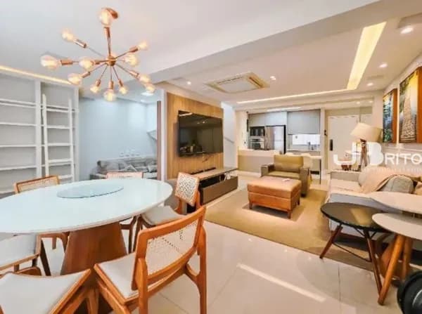 Duplex de Luxo em Alphaville 1 – Ed. Cosmopolitan – 96m² – Nascente – 2 Vagas