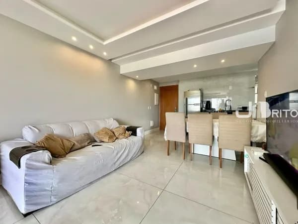 Apartamento Reformado no Candeal – 3 Quartos (1 Suíte), 88m², 2 Vagas Cobertas – Salvador, BA