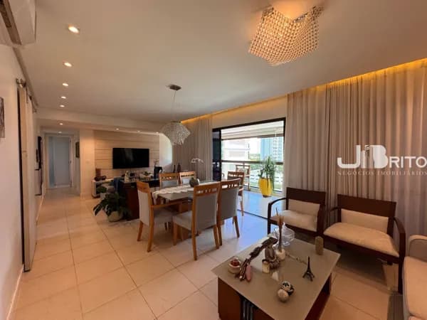 Apartamento de Alto Padrão no Alphaville I- 142m², 3 Suítes, 2 Vagas