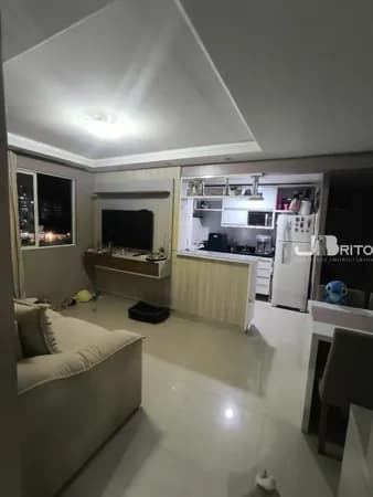 Apartamento 2/4 no Condomínio Cores de Piatã | 49 m², Nascente, Andar Alto, 1 Vaga