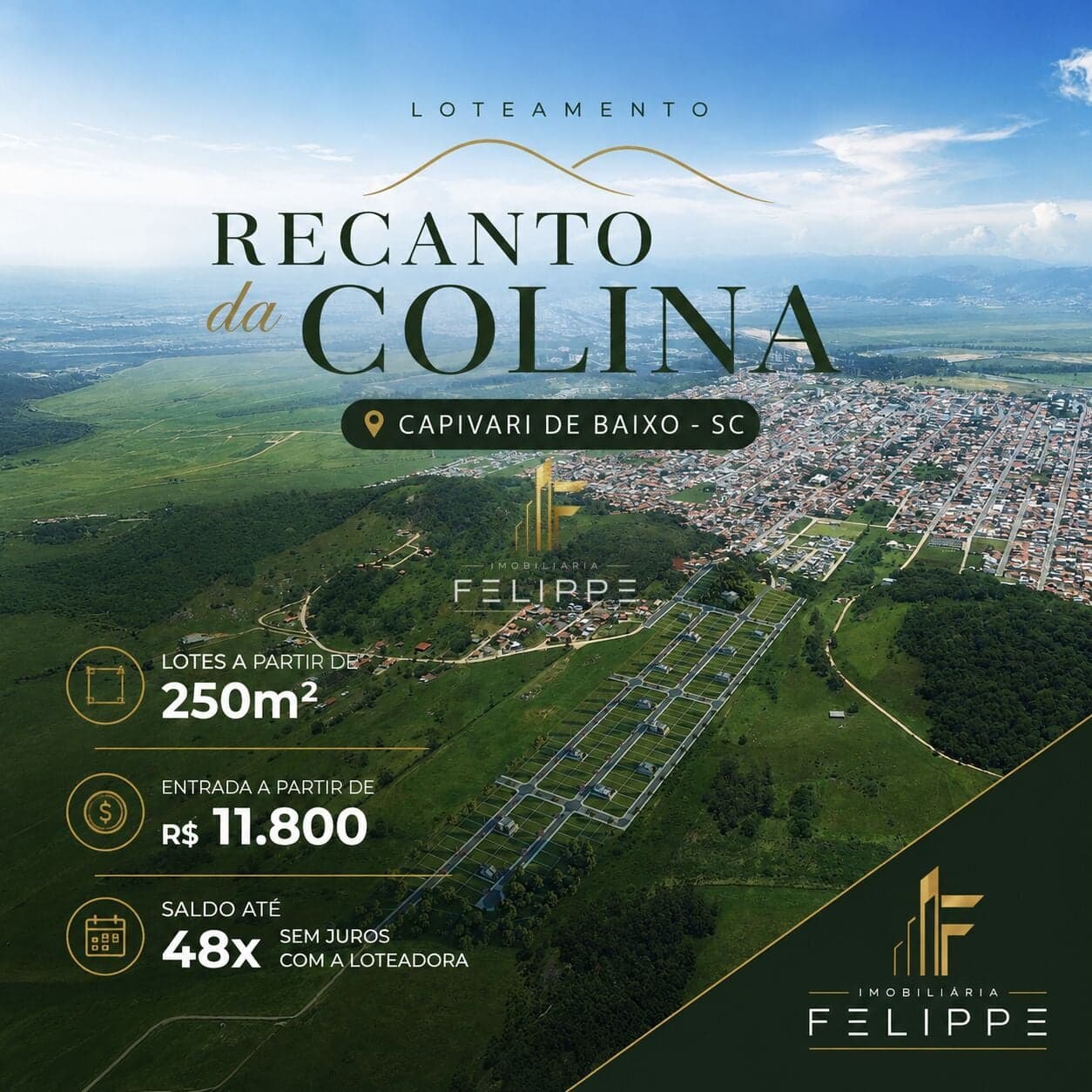 Loteamento Recanto da Colina – Capivari de Baixo/SC