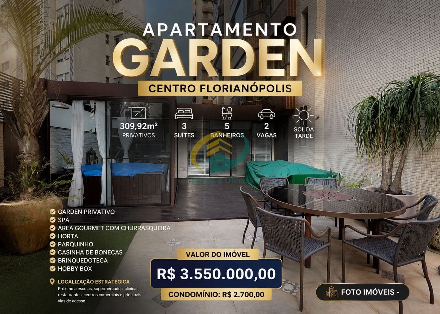 NEWTON RAMOS - Apartamento à venda no bairro Centro - Florianópolis/SC