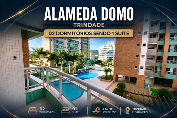 Apartamento Alameda Domo 02 Dormitórios com suite + 01 Vaga-