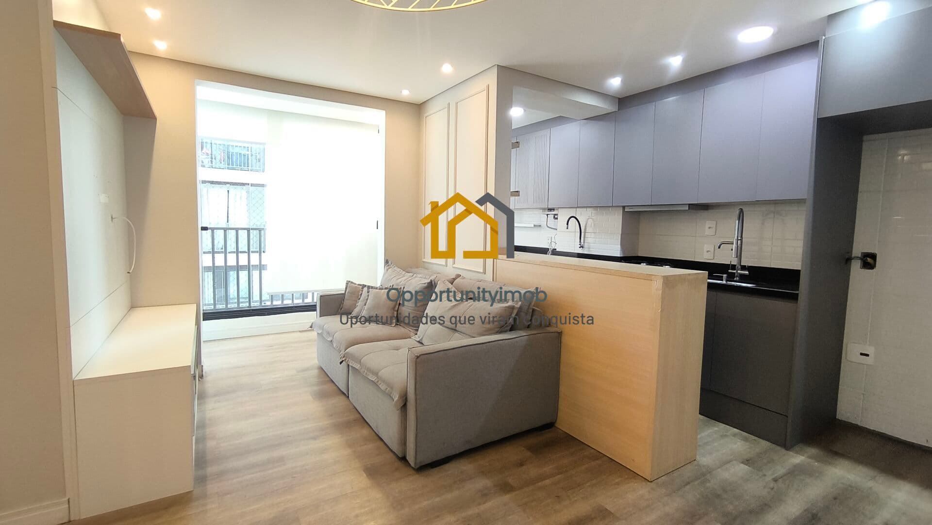 Apartamento à Venda no Centro de Osasco | 54m², 2 Dormitórios, Planejados e Varanda Integrada