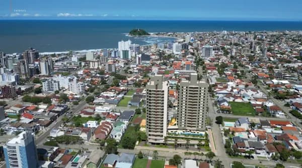 Apartamentos 2 quartos à venda no primeiro condomínio clube de Guaratuba