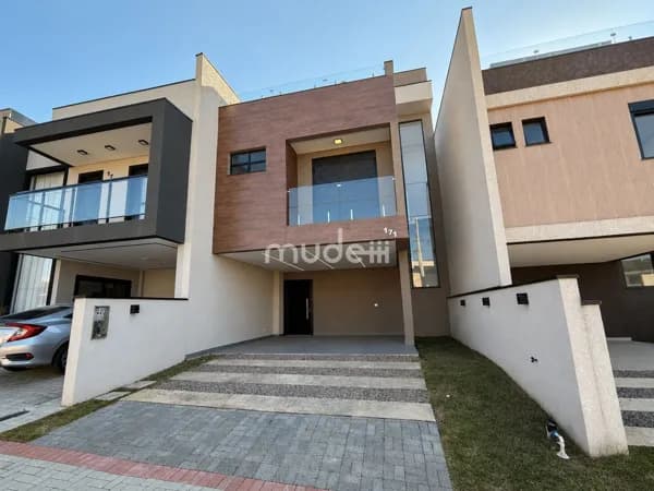 Sobrado Triplex de Alto Padrão com Terraço Gourmet | Residencial The Life Garden | Costeira | São José dos Pinhais