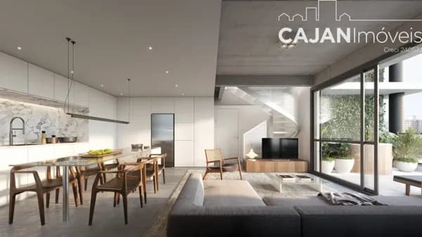 Apartamento Duplex com 1 suíte e 1 vaga no Boa Vista