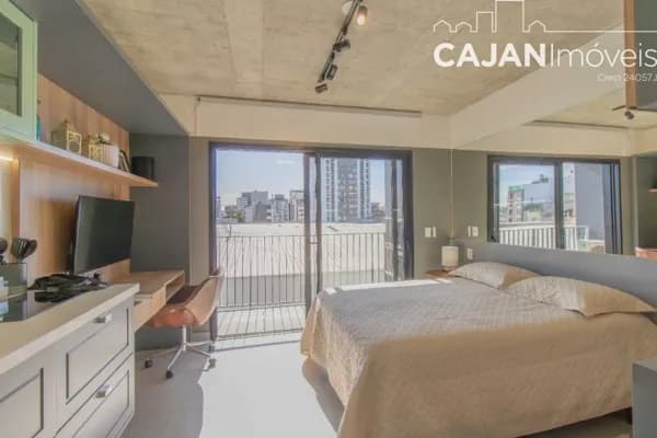 Apartamento com 1 dormitório à venda, 28 m² por R$ 389.000,00 - Menino Deus - Porto Alegre/RS