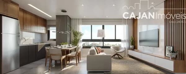 Apartamento com 2 dormitórios e 1 vaga no bairro Petrópolis