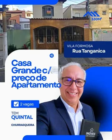 Sua casa nova com quintal e churrasqueira