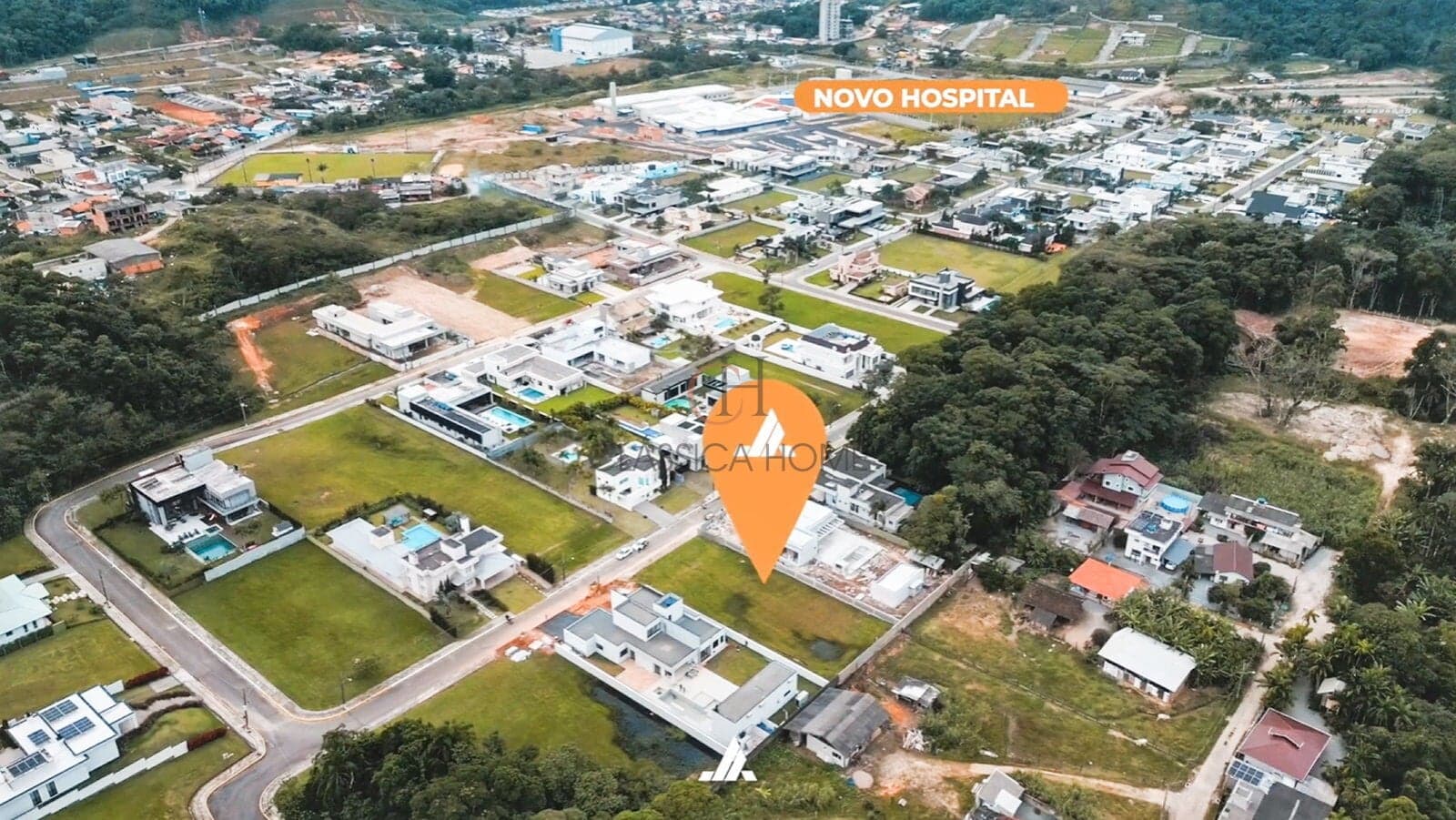 Terreno Condomínio Fechado Chácara Flora, Itapema, SC