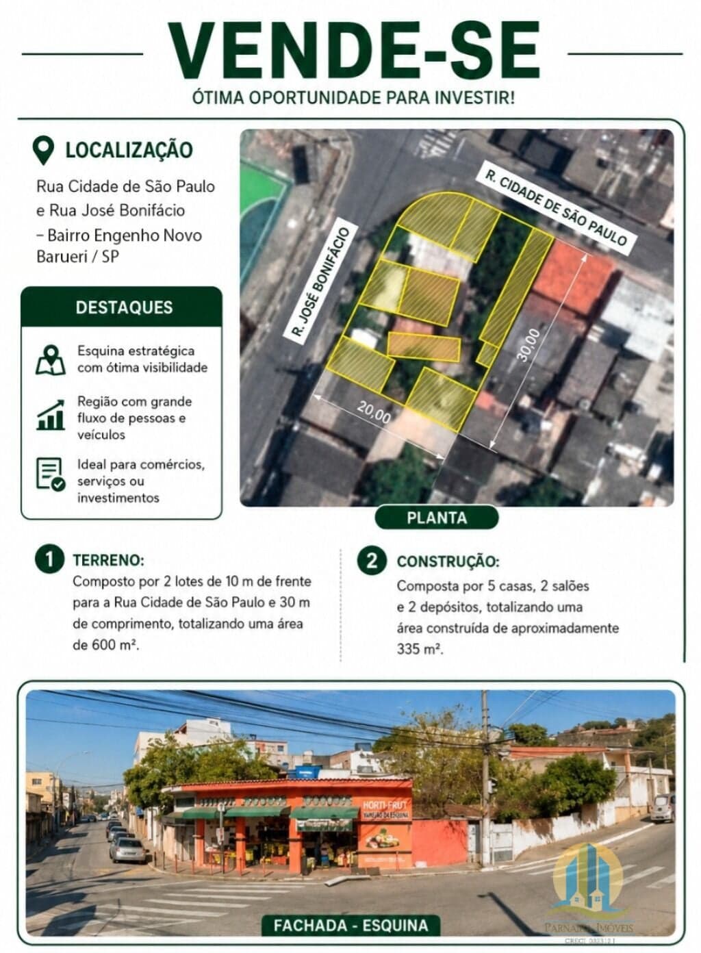 Lote/Terreno em Barueri - Vila Engenho Novo