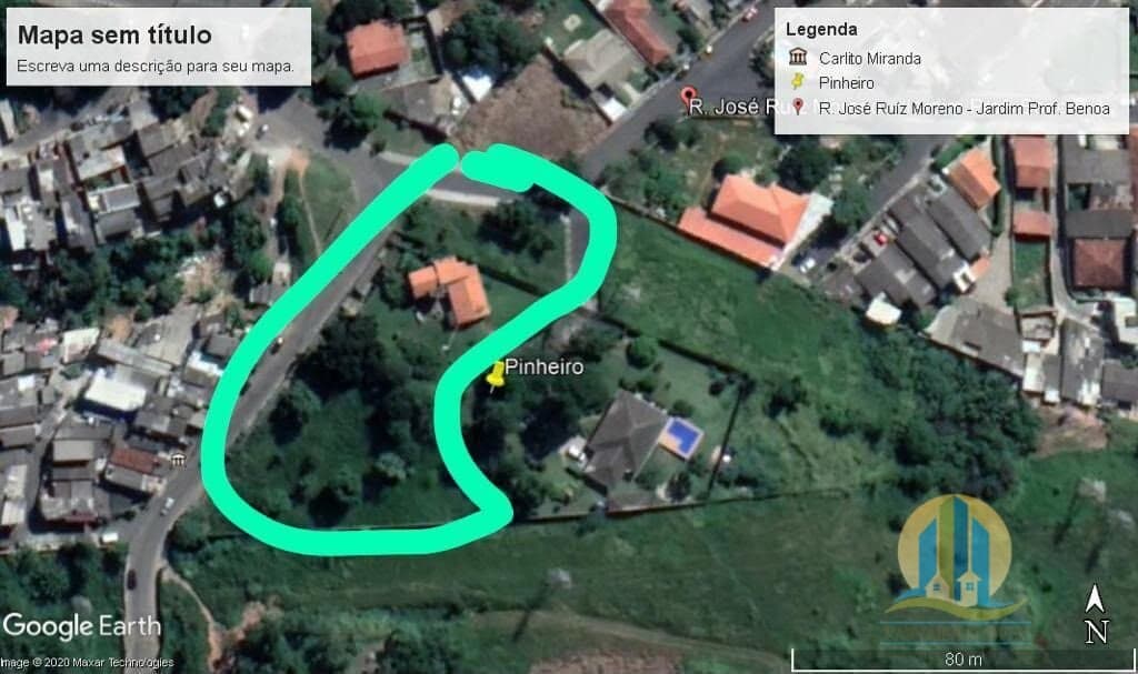 Terreno à Venda no Jardim Professor Benoá - Santana de Parnaíba-SP