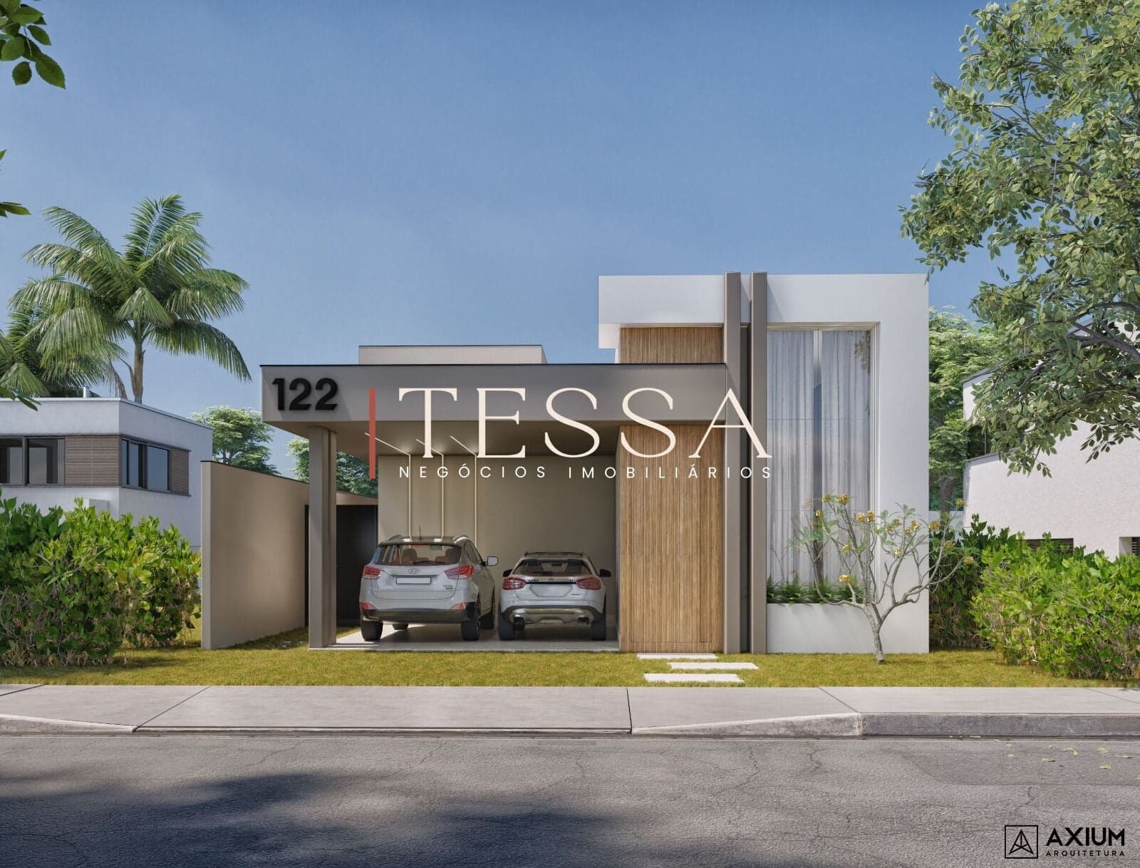 Casa Térrea com Piscina e 3 Suítes à venda no Residencial Soleil
