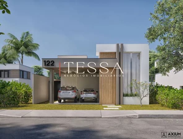 Casa Térrea com Piscina e 3 Suítes à venda no Residencial Soleil