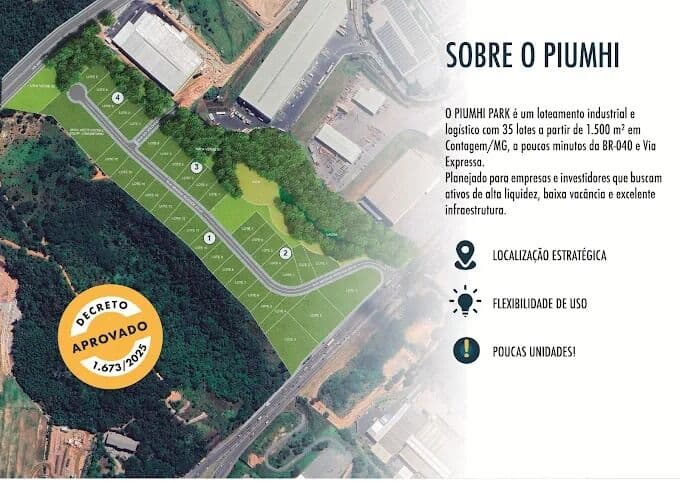 Terreno em Cincão, Contagem/MG