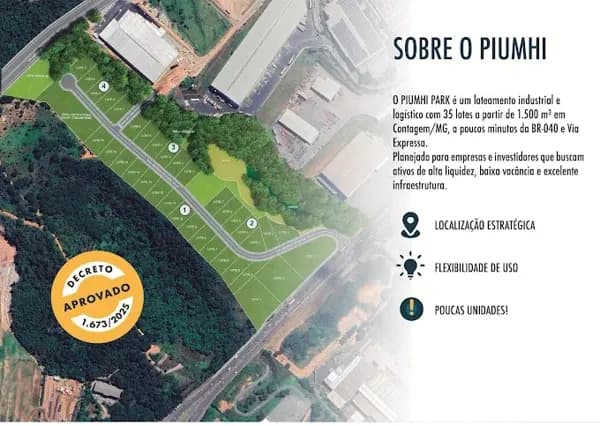 Terreno em Cincão, Contagem/MG