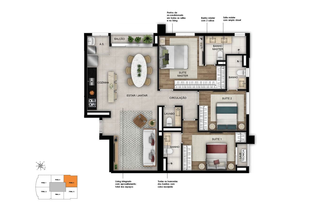 Cidade Opus Venda Apartamento 101m² 3 Quartos Bueno