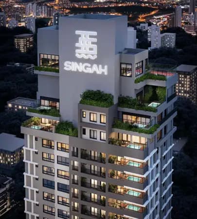 Singah: Venda Apto 135m² 3 Quartos Bueno