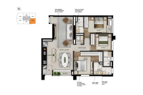 Cidade Opus Venda Apartamento 101m² 3 Quartos Bueno