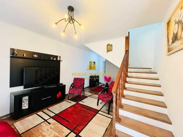 Sobrado com 146 m² | 3 Vagas | Escritório | Vila Scarpelli 528.900,00