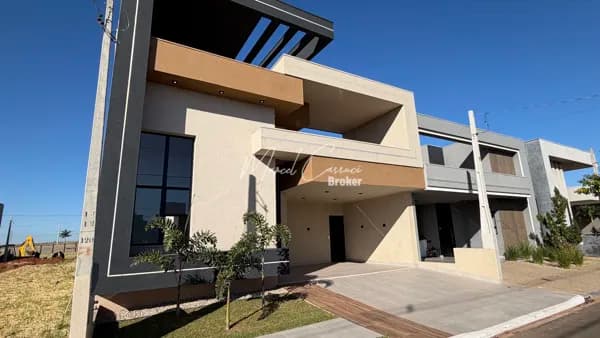 Casa à Venda com 3 quartos suites, sem 1 closet, sala ampla, cozinha gourmet, lavado, piscina aquecida, localizado no condomínio Setlife 2, na cidade de Mirassol/SP