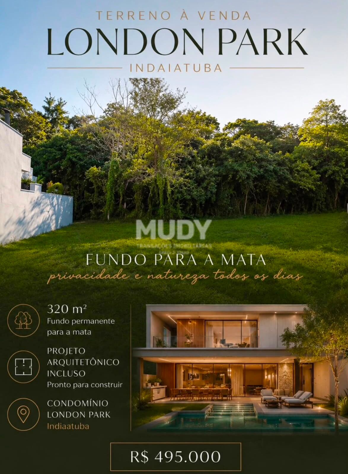 Terreno à Venda | Condomínio London Park – Indaiatuba/SP