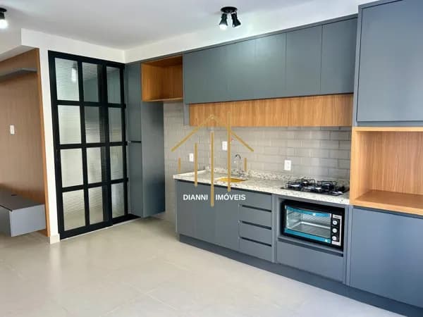 Studio Pronto no Edifício Meet com Armários Premium em Rio Preto