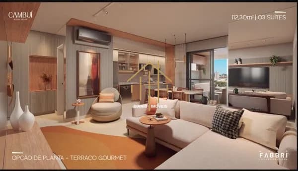 Apartamento 3 Suítes Cambuí Reserva da Mata | 112m² Rio Preto