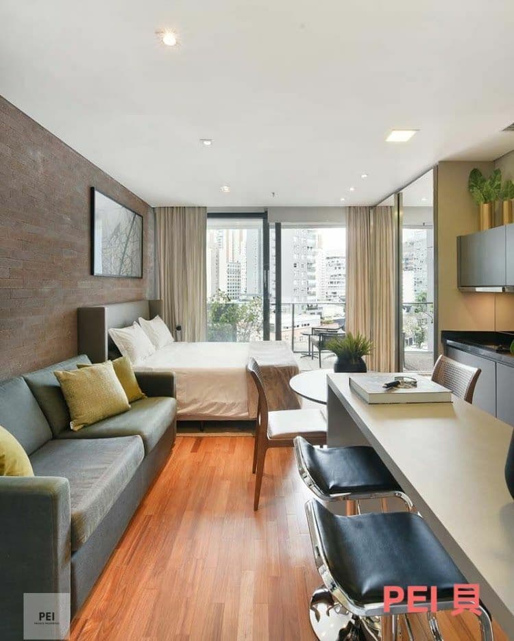 Apartamento moderno bacana 36m² com serviços na Vila Olimpia ao lado da Avenida Faria Lima | FL RESIDENCE | FL 4300 PRONTO E MOBILIADO , 01 vaga de garagem.