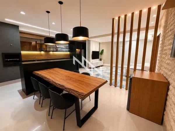 Apartamento Mobiliado 3 Suítes - Ao lado do Parque Cascavel - Jardim Atlântico