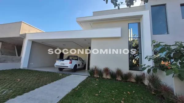 Casa térrea com 3 suítes e escritório no Soleil. Condomínio Fechado Piracicaba SP.