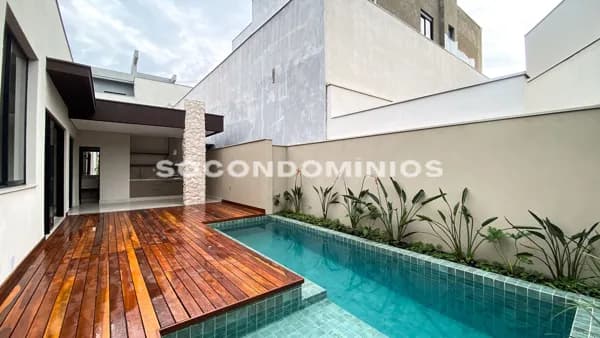 Casa semi-térrea com 3 suítes Reserva do Engenho. Condomínio Piracicaba - SP .